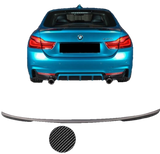 BMW 4 Series F36 Gran Coupe Rear Spoiler LIP Carbon Look