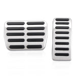 Automatic Audi Stainless Steel Pedal Covers - Fits A1, A3, TT